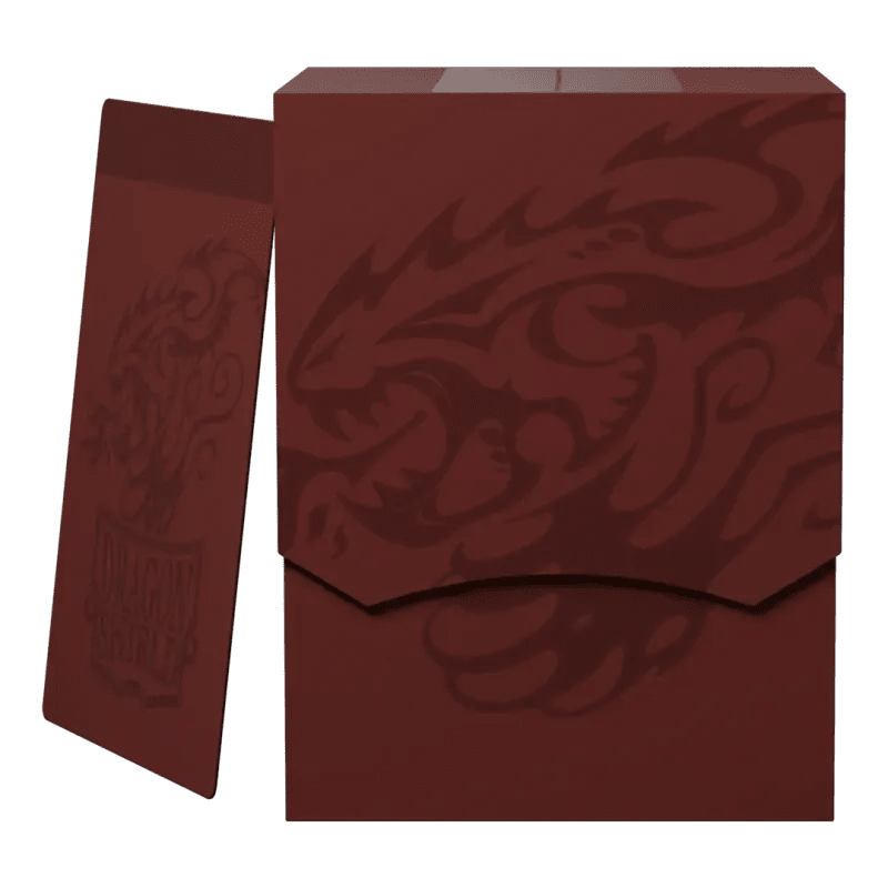 Dragon Shield Deck Shell Blood Red Deckbox - Animerch