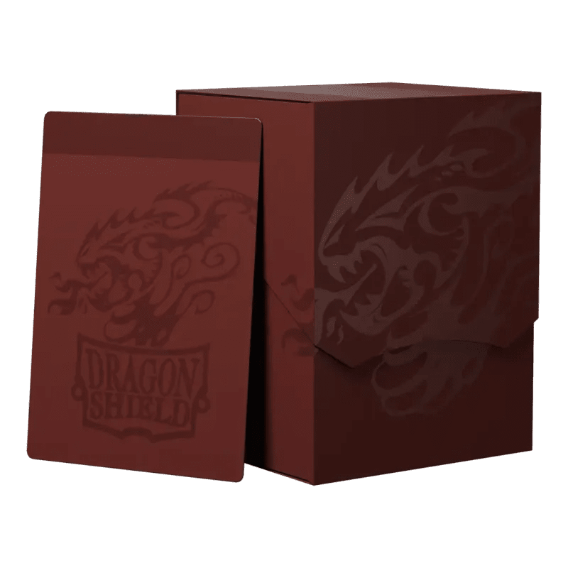 Dragon Shield Deck Shell Blood Red Deckbox - Animerch