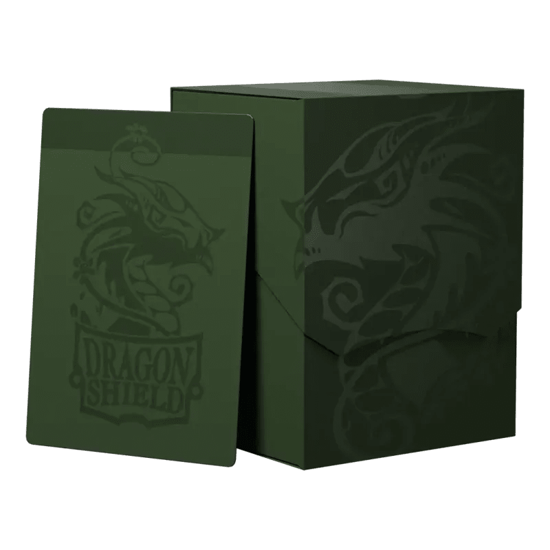 Dragon Shield Deck Shell Forest Green Deckbox - Animerch