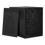 Dragon Shield Double Deck Shell Black/Black - Animerch