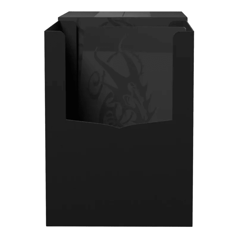Dragon Shield Double Deck Shell Black/Black - Animerch
