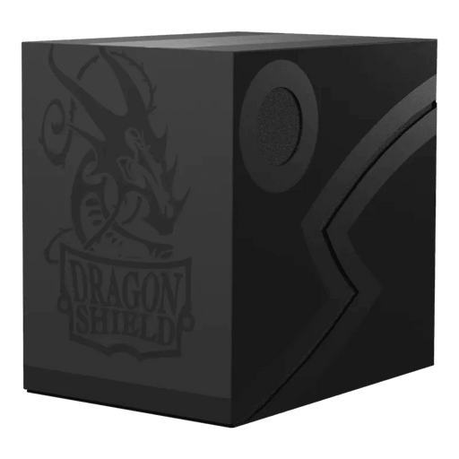 Dragon Shield Double Deck Shell Black/Black - Animerch
