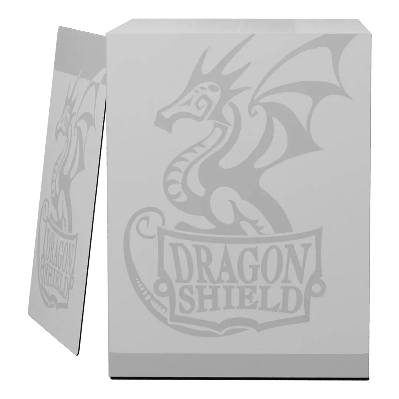 Dragon Shield Double Shell Ashen White - Animerch