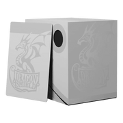 Dragon Shield Double Shell Ashen White - Animerch