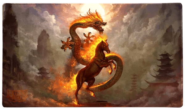 Dragon Shield Fire Horse 2026 Playmat - Animerch
