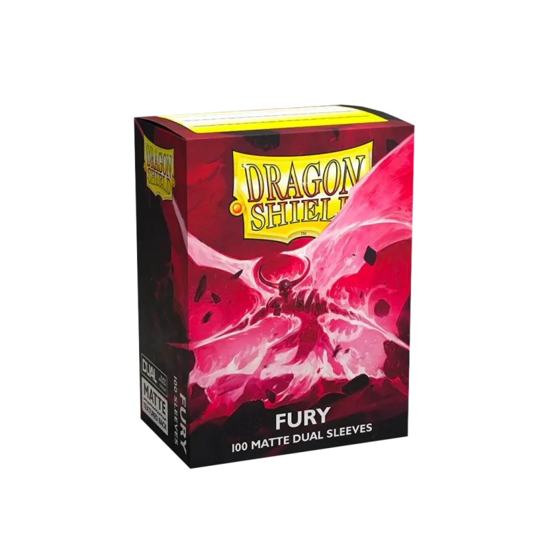 Dragon Shield Fury Matte Dual Sleeves Standard Size - Animerch
