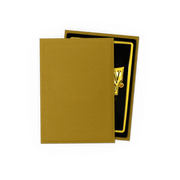 Dragon Shield Gold Matte Sleeves Japanese Size - Animerch