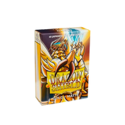 Dragon Shield Gold Matte Sleeves Japanese Size - Animerch
