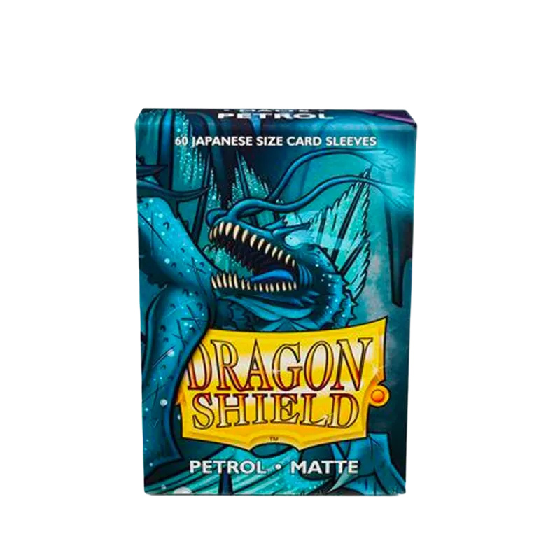 Dragon Shield Jet Matte Sleeves Japanese Size - Animerch