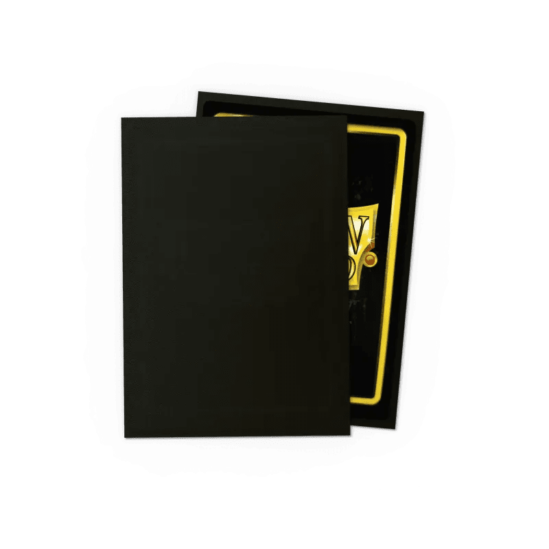 Dragon Shield Jet Matte Sleeves Japanese Size - Animerch