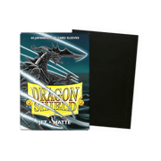 Dragon Shield Jet Matte Sleeves Japanese Size - Animerch