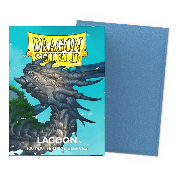 Dragon Shield Lagoon Matte Dual Sleeves Standard Size - Animerch