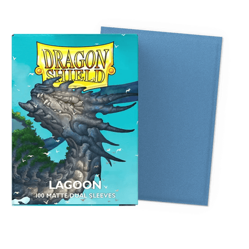 Dragon Shield Lagoon Matte Dual Sleeves Standard Size - Animerch