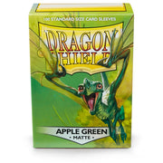 Dragon Shield Matte Apple Green Sleeves - Standard (100) - Animerch
