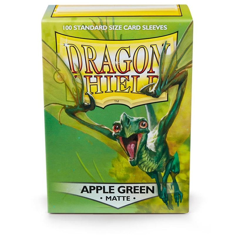 Dragon Shield Matte Apple Green Sleeves - Standard (100) - Animerch