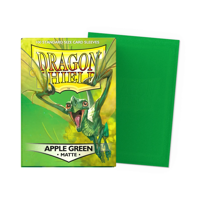 Dragon Shield Matte Apple Green Sleeves - Standard (100) - Animerch