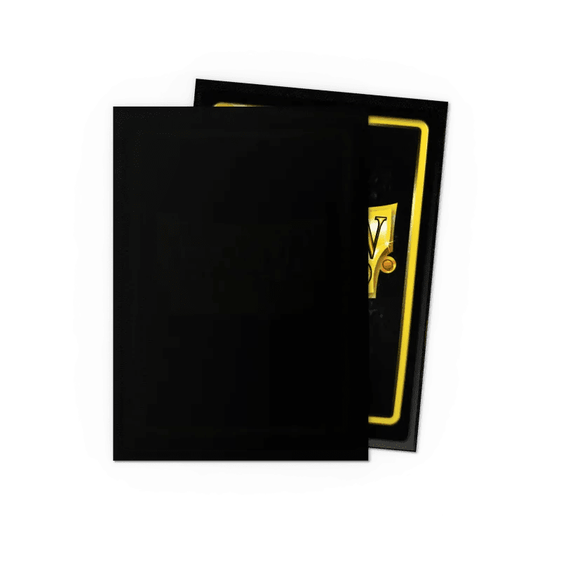 Dragon Shield Matte Black Sleeves - Standard (100) - Animerch