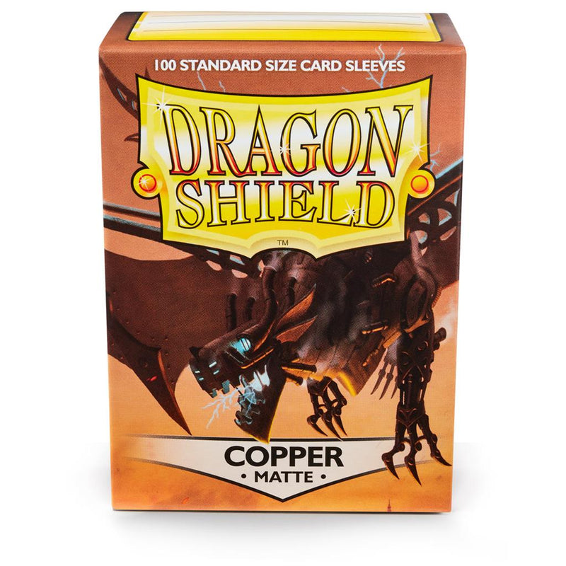 Dragon Shield Matte Copper Sleeves - Standard (100) - Animerch