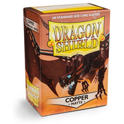 Dragon Shield Matte Copper Sleeves - Standard (100) - Animerch