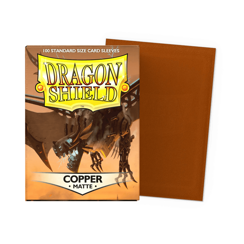 Dragon Shield Matte Copper Sleeves - Standard (100) - Animerch