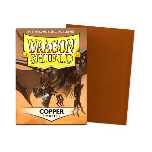 Dragon Shield Matte Copper Sleeves - Standard (100) - Animerch