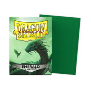 Dragon Shield Matte Emerald Sleeves - Standard (100) - Animerch