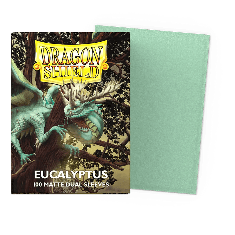 Dragon Shield Matte Eucalyptus Dual Sleeves - Standard (100) - Animerch