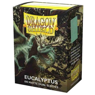Dragon Shield Matte Eucalyptus Dual Sleeves - Standard (100) - Animerch