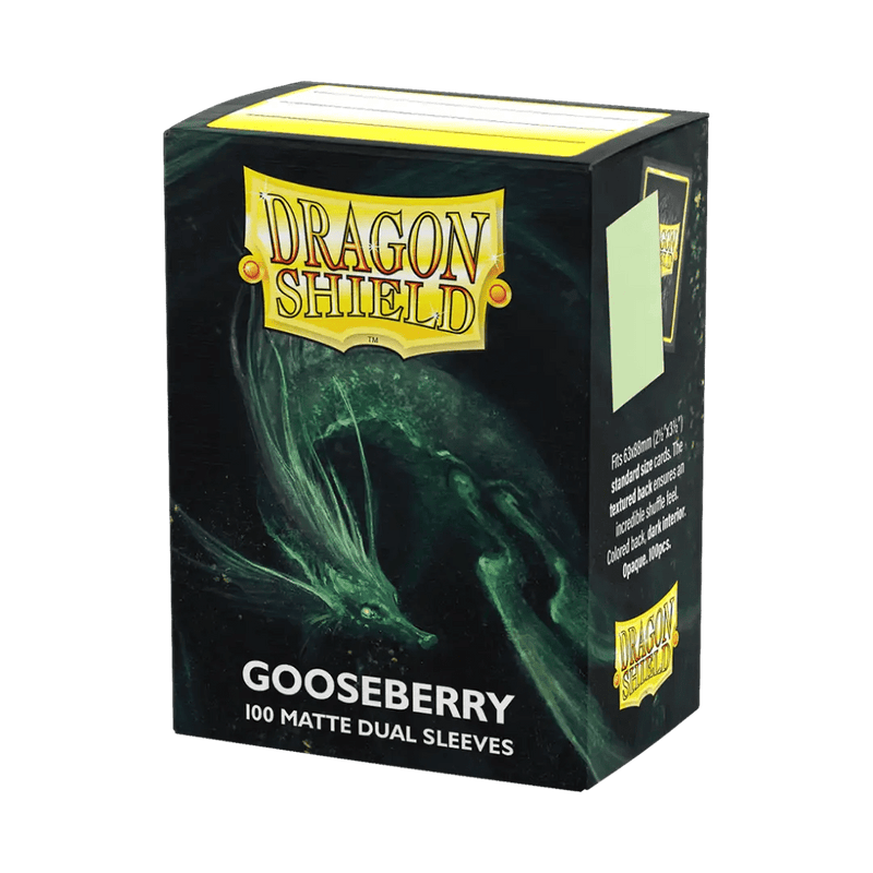Dragon Shield Matte Gooseberry Dual Sleeves - Standard (100) - Animerch