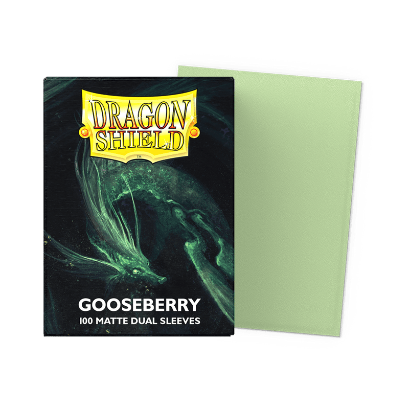 Dragon Shield Matte Gooseberry Dual Sleeves - Standard (100) - Animerch