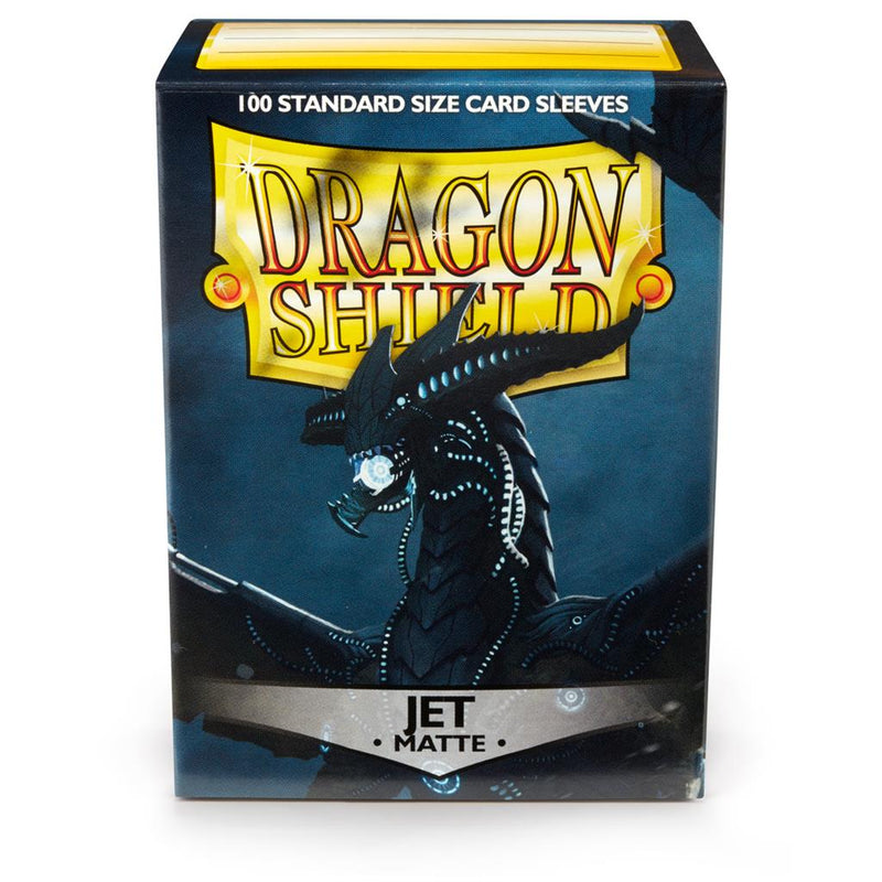 Dragon Shield Matte Jet Sleeves - Standard (100) - Animerch