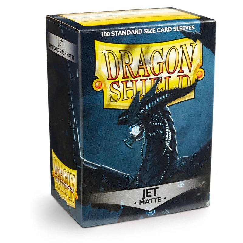 Dragon Shield Matte Jet Sleeves - Standard (100) - Animerch
