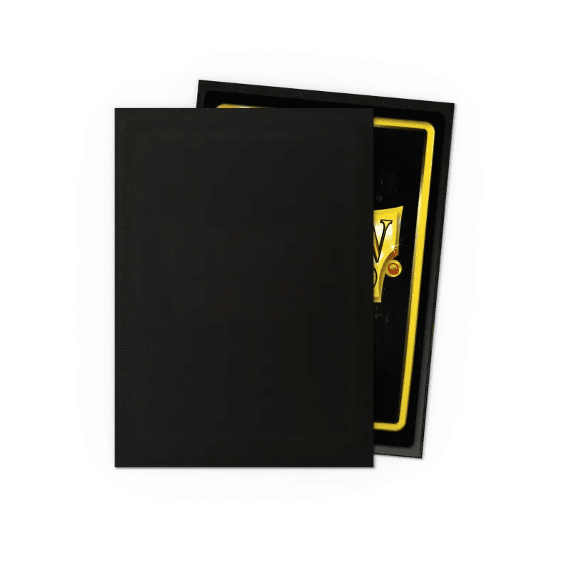 Dragon Shield Matte Jet Sleeves - Standard (100) - Animerch