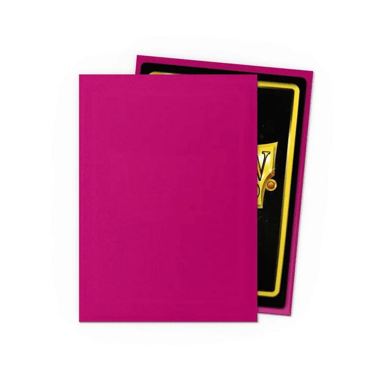 Dragon Shield Matte Magenta Sleeves - Standard (100) - Animerch