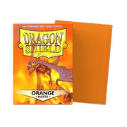 Dragon Shield Matte Orange Sleeves - Standard (100) - Animerch