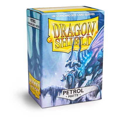 Dragon Shield Matte Petrol Sleeves - Standard (100) - Animerch