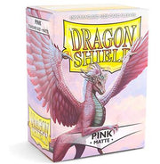 Dragon Shield Matte Pink Sleeves - Standard (100) - Animerch