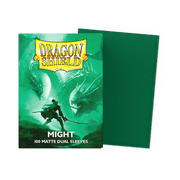 Dragon Shield Might Matte Dual Sleeves Standard Size - Animerch