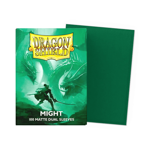 Dragon Shield Might Matte Dual Sleeves Standard Size - Animerch