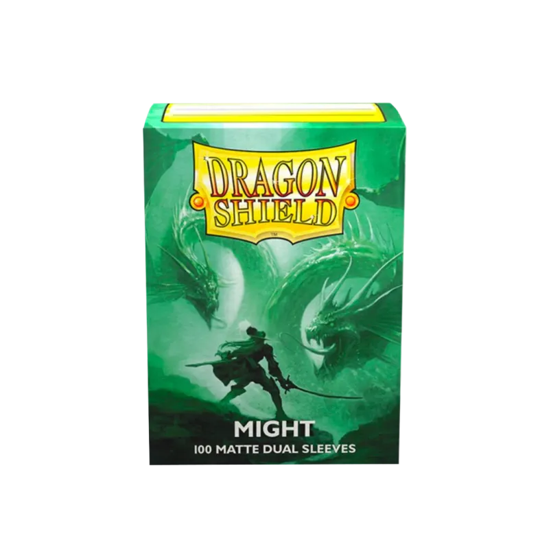 Dragon Shield Might Matte Dual Sleeves Standard Size - Animerch