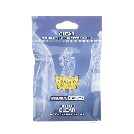 Dragon Shield - Perfect Fit Thick Inner Sleeves - Standard size (Clear) - Animerch