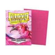 Dragon Shield Pink Diamond Matte Sleeves Standard Size - Animerch