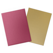 Dragon Shield Pomegranate & Gold Matte Dual Sleeves (100) - Animerch