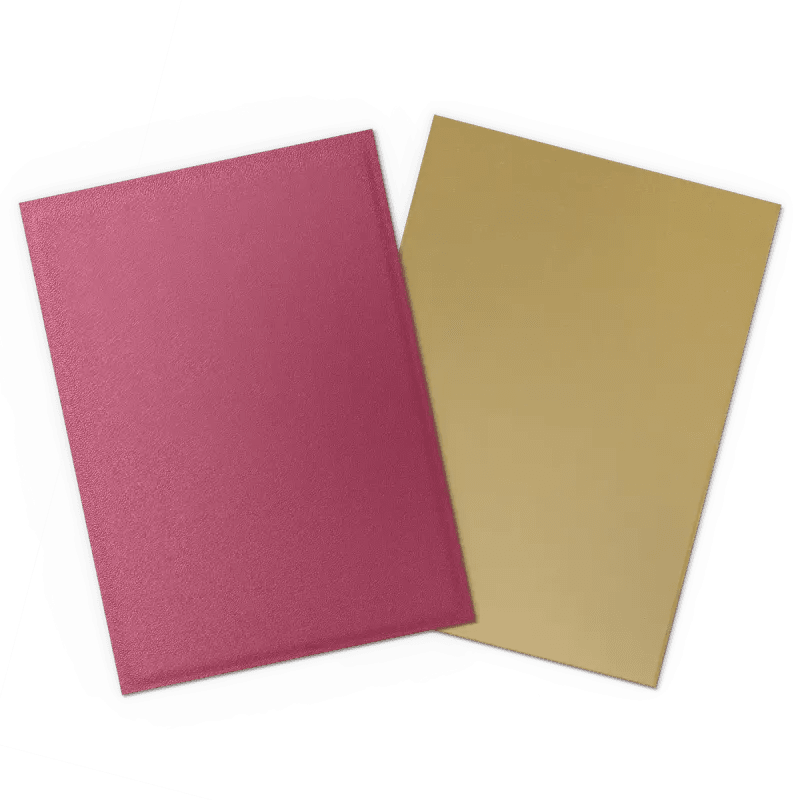 Dragon Shield Pomegranate & Gold Matte Dual Sleeves (100) - Animerch