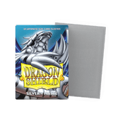 Dragon Shield Silver Matte Sleeves Japanese Size - Animerch