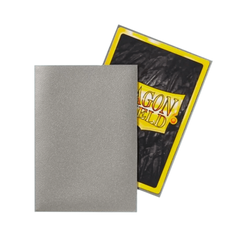 Dragon Shield Silver Matte Sleeves Japanese Size - Animerch