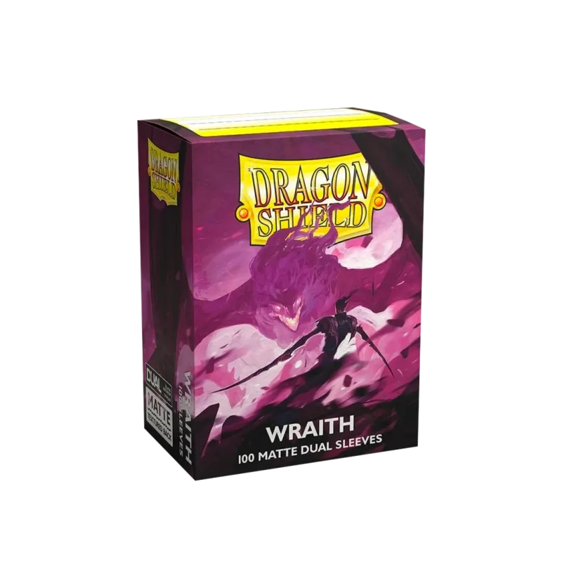 Dragon Shield Wraith Matte Dual Sleeves Standard Size - Animerch