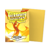 Dragon Shield Yellow Matte Sleeves Standard Size - Animerch