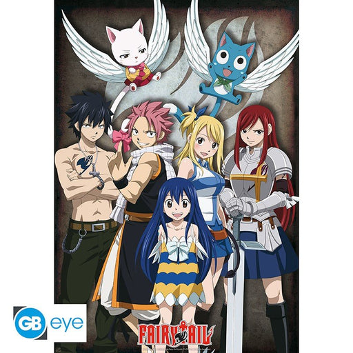 Fairy Tail Group poster - 91,5 x 61 cm - Animerch