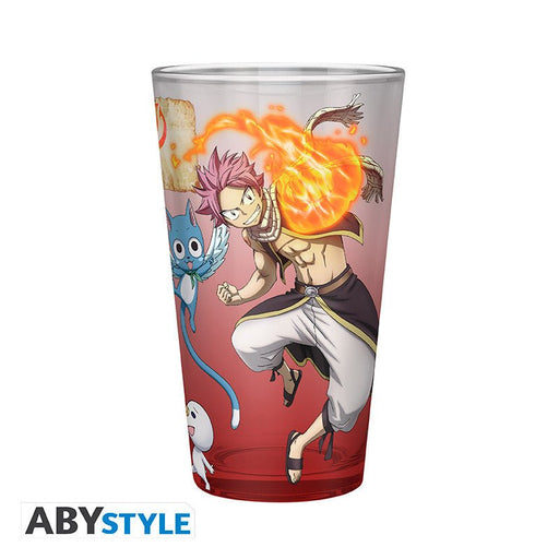 Fairy Tail Natsu, Lucy, Happy, Plue beker - 400 ml - Animerch
